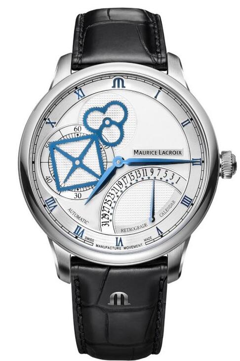 Maurice Lacroix Masterpiece Square Wheel Retrograde MP6058-SS001-110-1 Replica Watch